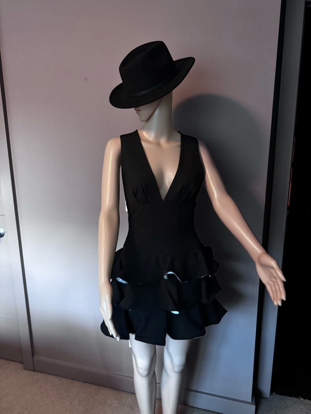 BCBGMaxAzria Black Dress Top with Branded Tag